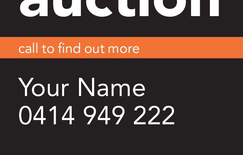 For Auction Signboard 4×3 (without portrait)