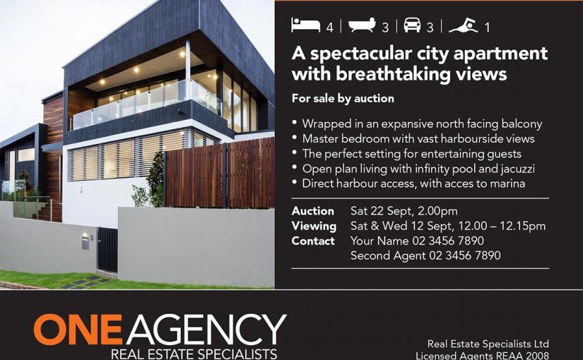 Christchurch Realtor Quarter Page Ad