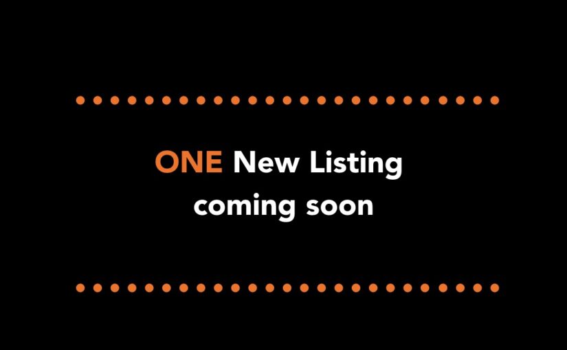 Instagram/Facebook Posts – Generic One New Listing Coming Soon – Black