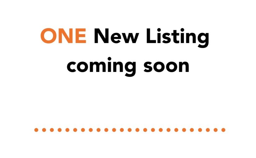 Instagram/Facebook Story – Generic One New Listing Coming Soon – White