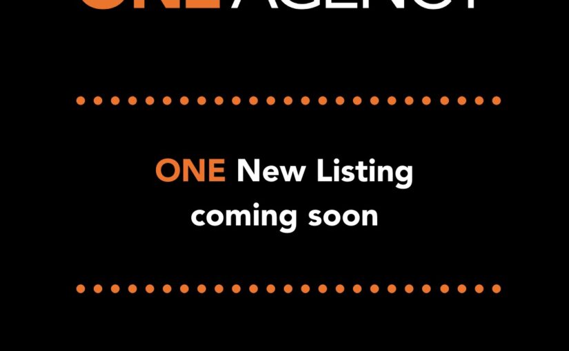 Instagram/Facebook Posts – One New Listing Coming Soon – Black