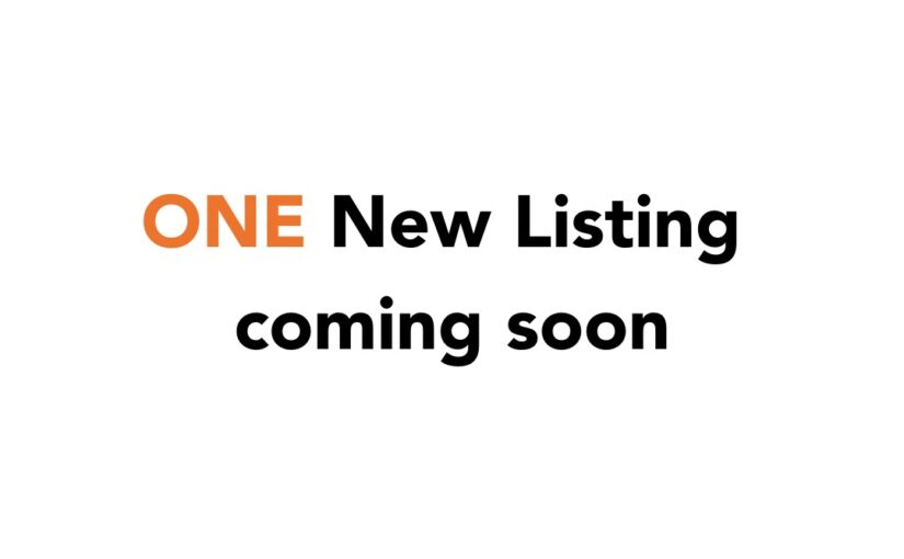 Instagram/Facebook Story – One New Listing Coming Soon – White