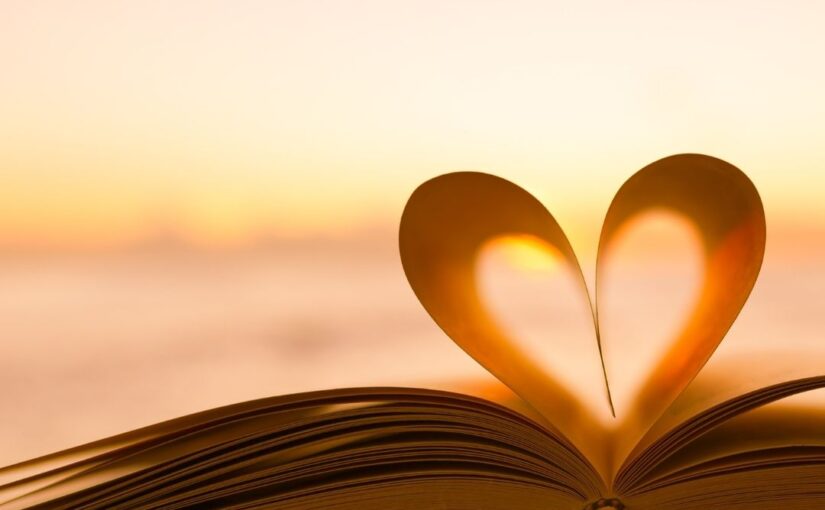 Valentine’s Day Post – Book Heart